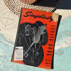 Vintage 1943 Simplicity Sewing Book
